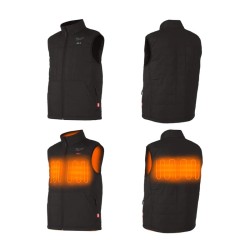 "Black Thermal Vest Size L M12 HPVBL2-0 (Batteries Excl.)" Miscellaneous Workshop Items MILWAUKEE